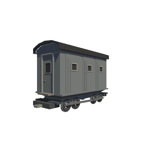 Train Wagon Grey